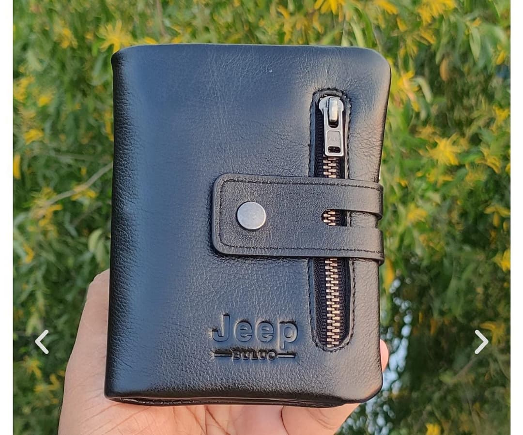 Jeep Black 100% Leather High Quality